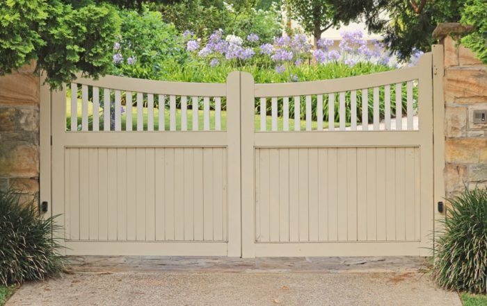 Gates installed in Shirley